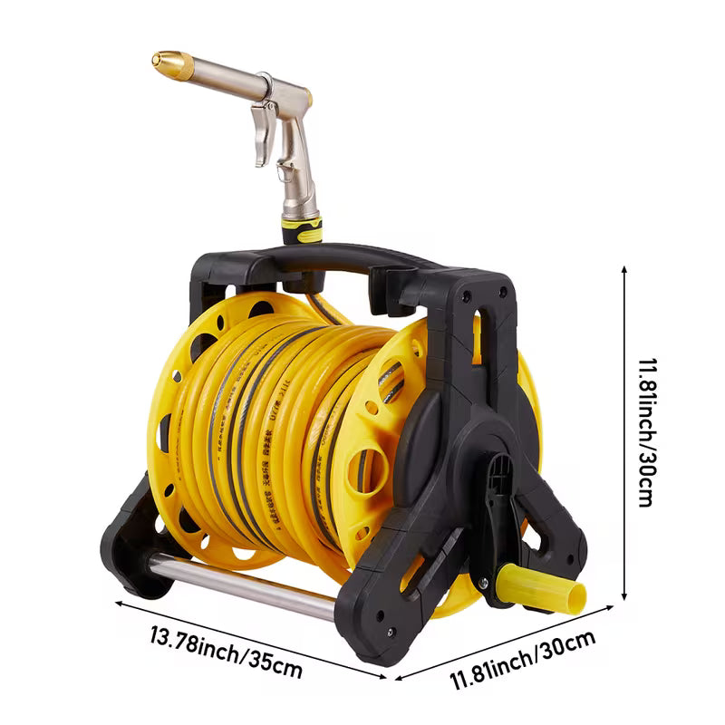 Complete Watering Kit/ Garden Hose Reel Trolley Portable With 20-50M Hose Pipe